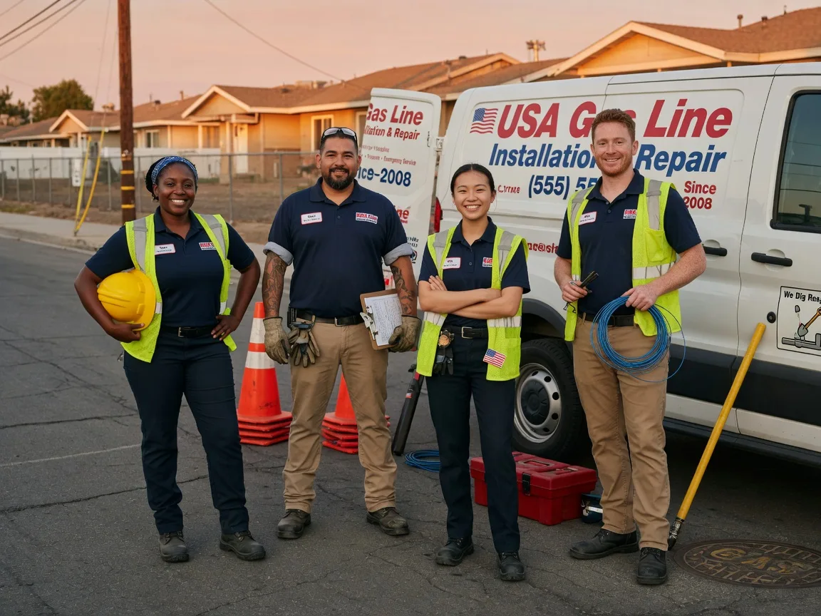 Gas Line Installation company in Scammon, KS